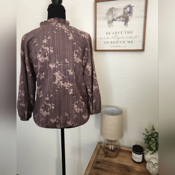 CARVE DESIGNS 100% ORGANIC COTTON BLOUSE - Picture 6 of 8